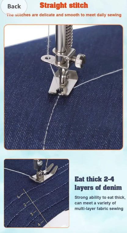ORLOV® Electric Sewing Machine – Mini Tailoring Machine for Home Use