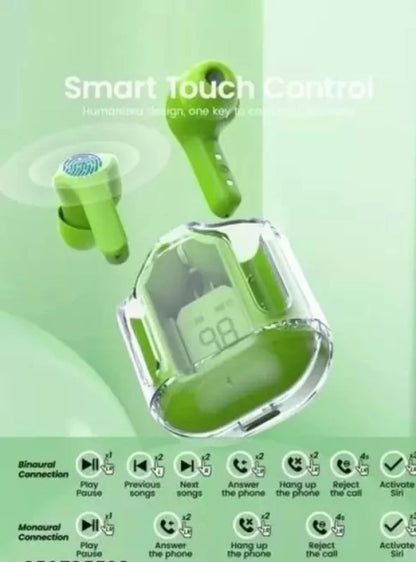 NKL Smart Design UltraPods 367 (Green) – True Wireless Earbuds