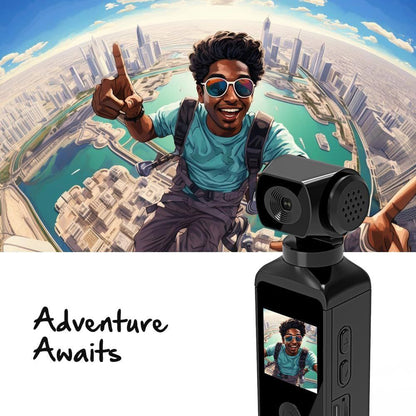 Ultra HD Pocket Action Camera – 270° Rotatable Mini Sports Cam