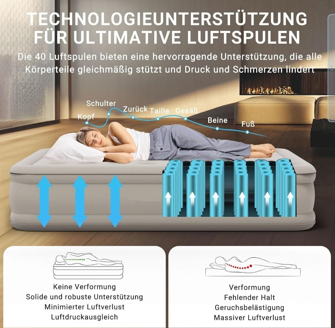 VishBin Twin Air Mattress