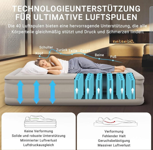 VishBin Twin Air Mattress