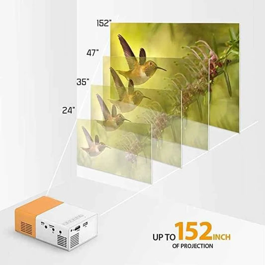 Portable Mini Home Theater LED Projector – Your Ultimate Entertainment Companion!
