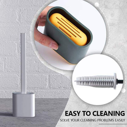 All-Round Clean Silicone Toilet Brush – No Dead Ends!