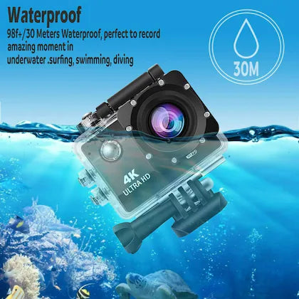 4K Sports Action Camera – Capture Every Adventure in Stunning High Resolution!